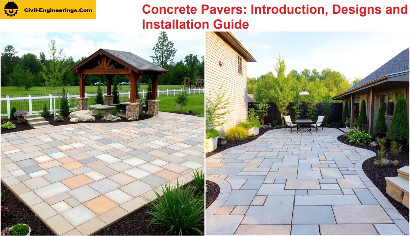 concrete pavers