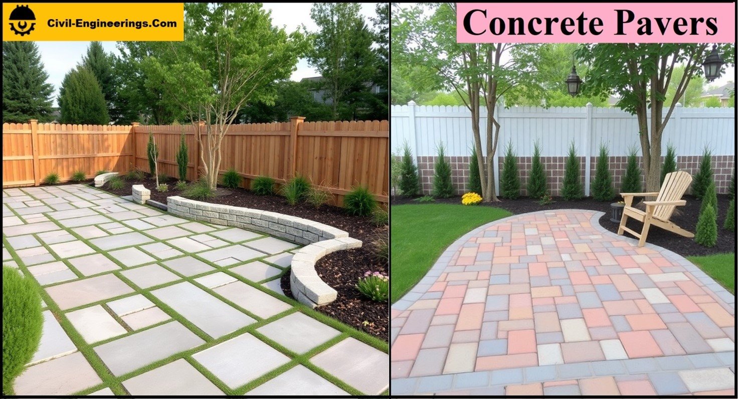 concrete pavers