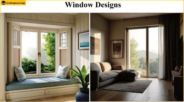 New window designs trending in architecture