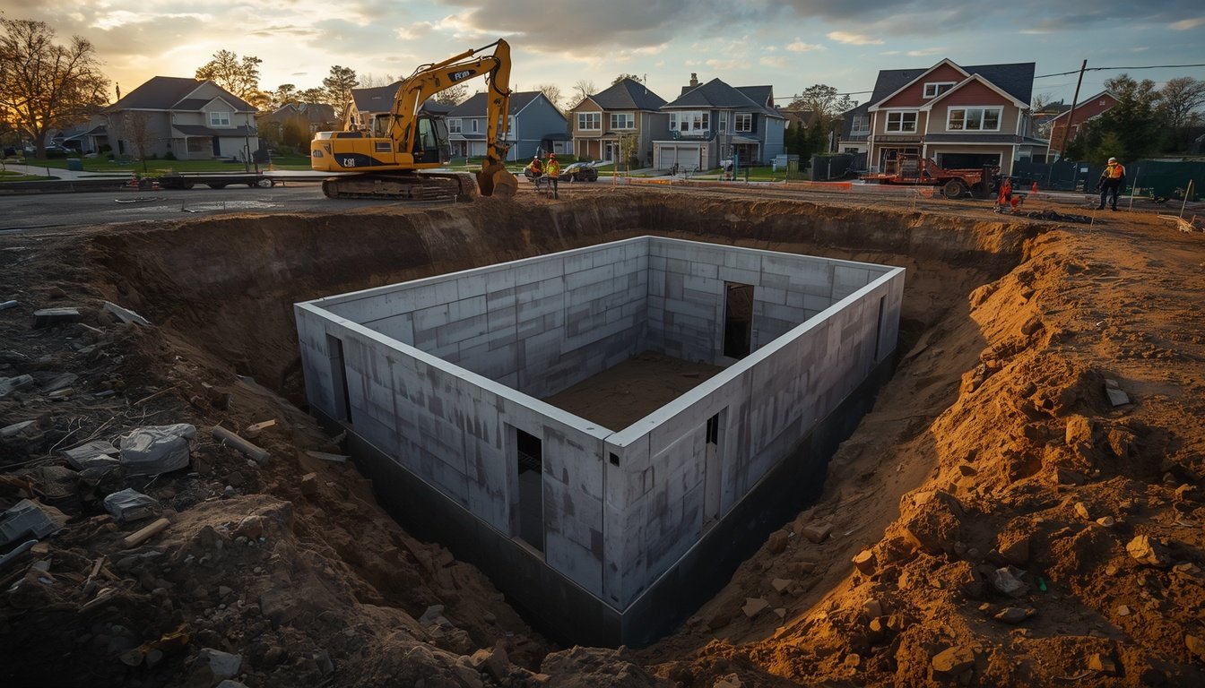 Reinforced Concrete Slab Construction