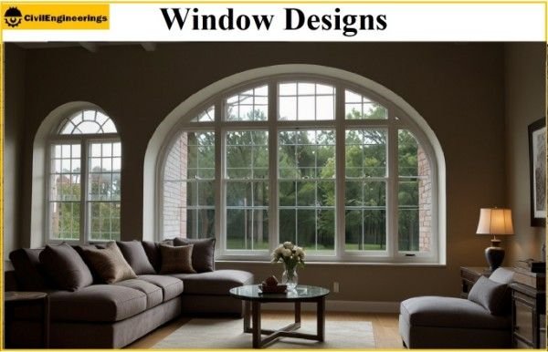 Window designs with elegant curve shapes
