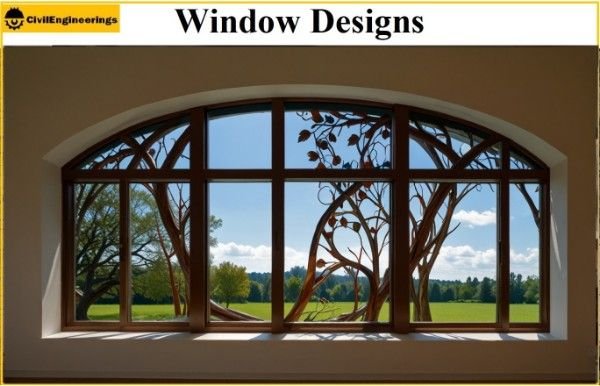 Window designs suitable for guest rooms