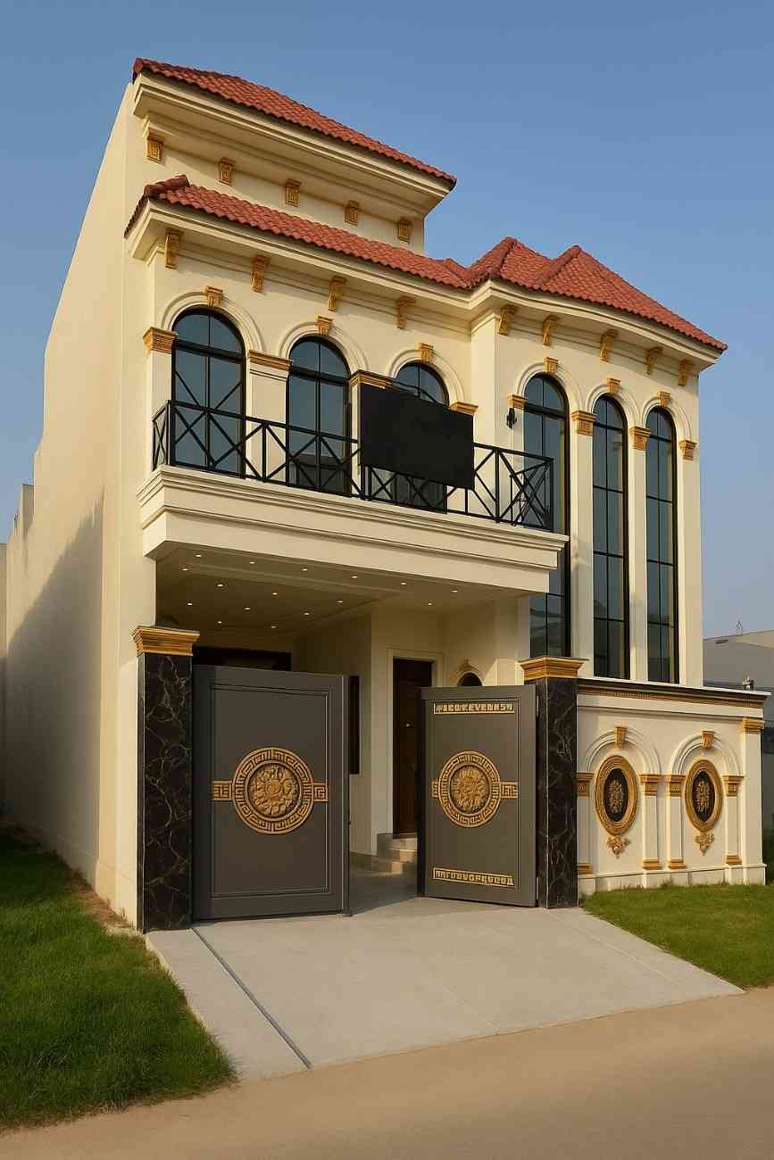 Elegant Medium Size House Design 