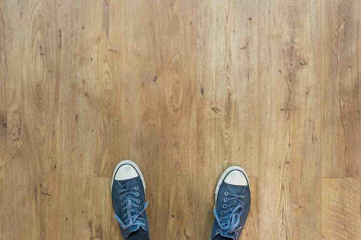 Light wooden flooring