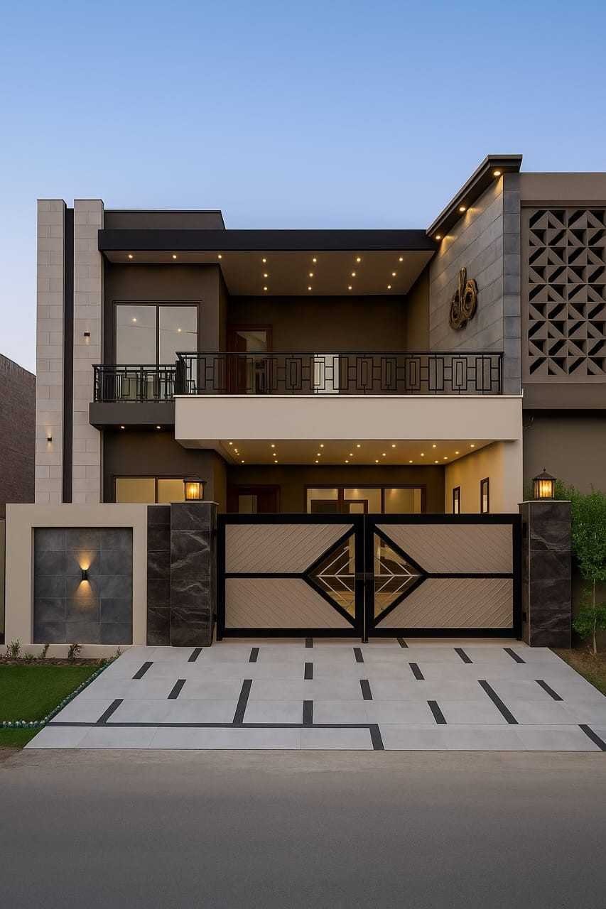double story house images